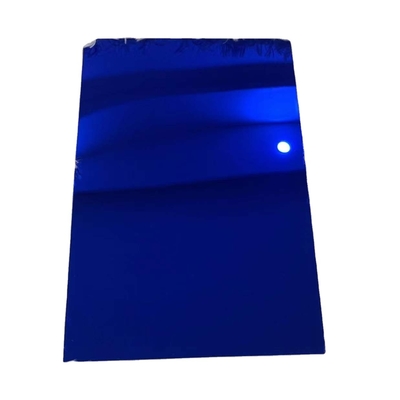 ब्लू प्लेक्सीग्लस मिरर कास्ट एक्रिलिक प्लास्टिक शीट होम फर्नीचर शिल्प