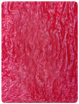 रोज़ रेड पैटर्न वाली पर्ल एक्रेलिक शीट्स 2440x1220mm वेदर रेज़िस्टेंस