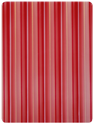 1/8 इंच लाल धारीदार कास्ट पर्ल एक्रिलिक शीट बोर्ड DIY शिल्प फर्नीचर सजावट