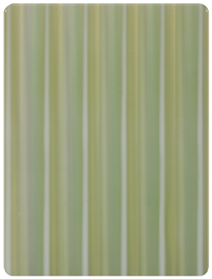 हरी धारीदार कास्ट पर्ल एक्रिलिक शीट 1850x1040 मिमी एसजीएस पर्यावरण संरक्षण